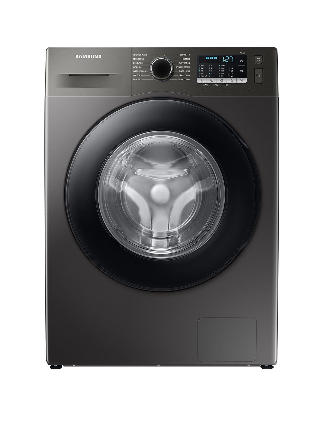 Image 1 of 7 of Samsung Series 5 WW90TA046AX/EU ecobubble&trade;&nbsp;Washing Machine - 9kg Load&nbsp;1400rpm Spin&nbsp;A Rated -&nbsp;Graphite