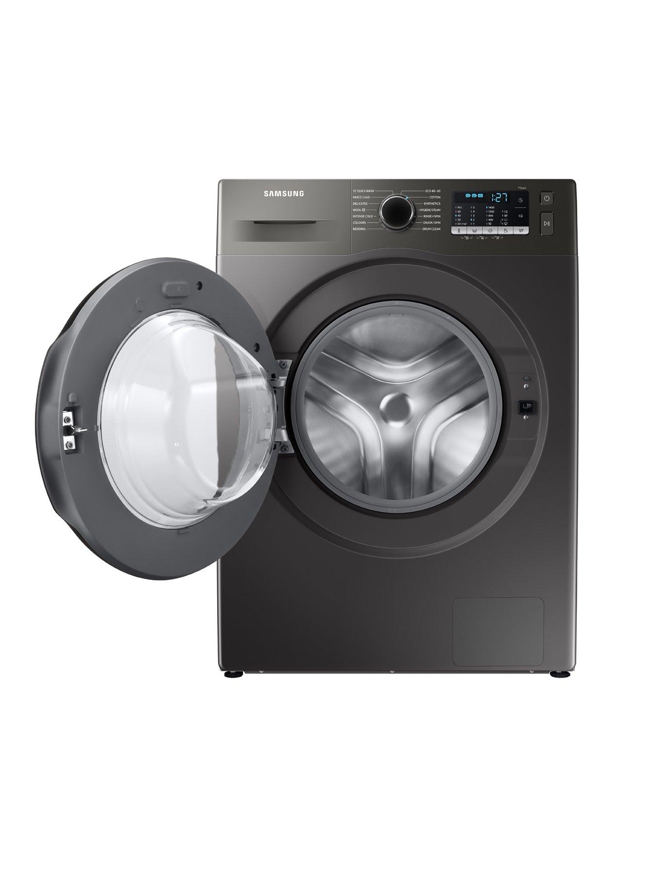 Image 2 of 7 of Samsung Series 5 WW90TA046AX/EU ecobubble&trade;&nbsp;Washing Machine - 9kg Load&nbsp;1400rpm Spin&nbsp;A Rated -&nbsp;Graphite
