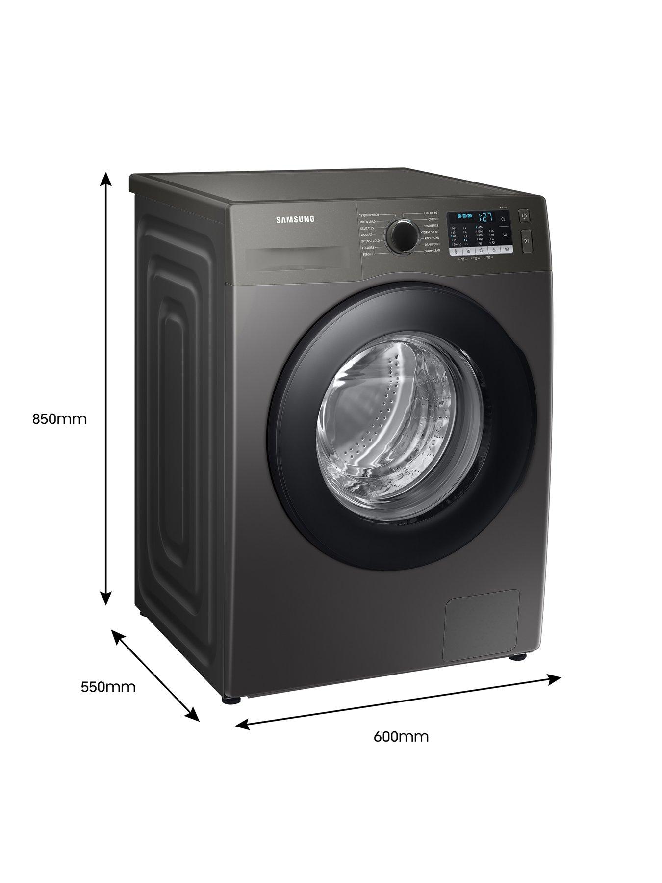 Image 6 of 7 of Samsung Series 5 WW90TA046AX/EU ecobubble&trade;&nbsp;Washing Machine - 9kg Load&nbsp;1400rpm Spin&nbsp;A Rated -&nbsp;Graphite