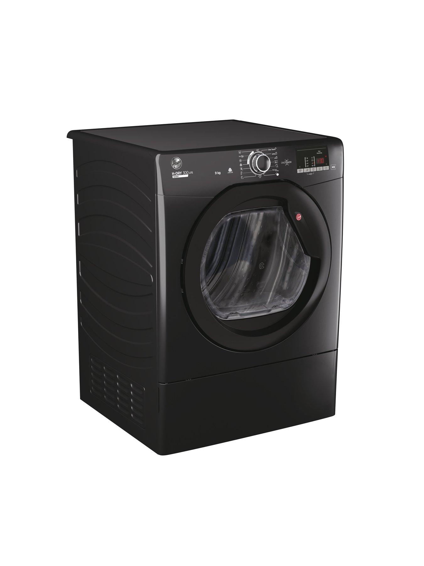 Image 3 of 7 of Hoover H-Dry 300 Lite HLE V9DGB 9kg Vented Tumble Dryer - Black