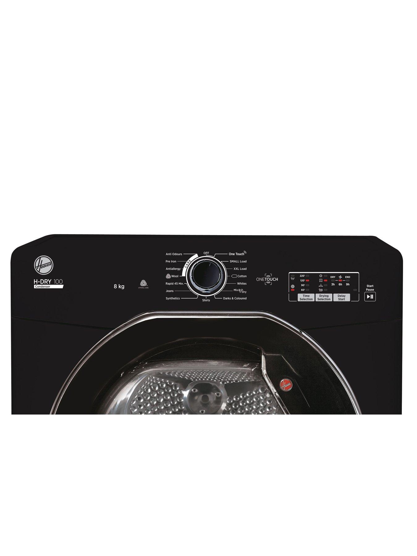 Image 2 of 4 of Hoover H-DRY 100 HLEC8LGB 8kg Load&nbsp;Condenser Tumble Dryer - Black