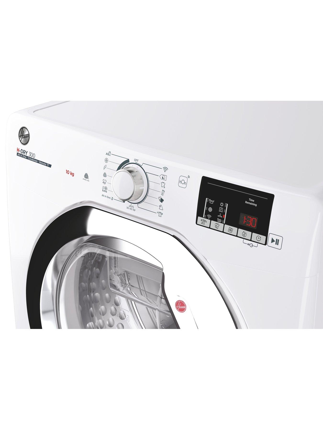 Image 3 of 7 of Hoover H-DRY 300 HLE C10DCE-80 10kg Condenser Tumble Dryer,&nbsp;with Wi-fi Connectivity - White
