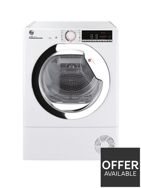 hoover-h-dry-300-hle-c9tce-80-9kg-condenser-tumble-dryernbspwith-wi-fi-connectivity-white