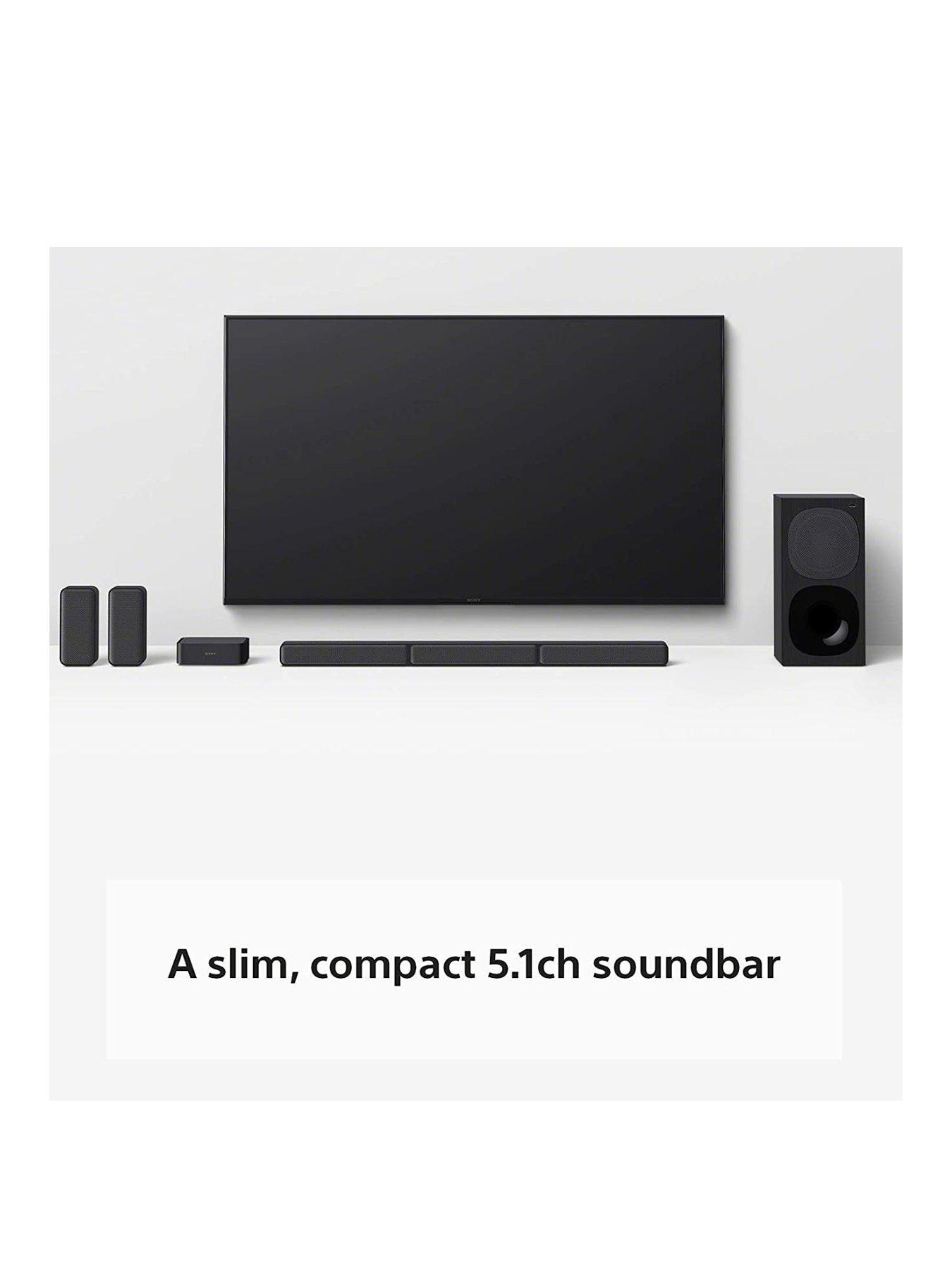 Sony HT-S40R - 5.1ch Soundbar with Subwoofer and Wireless Rear Speakers ...