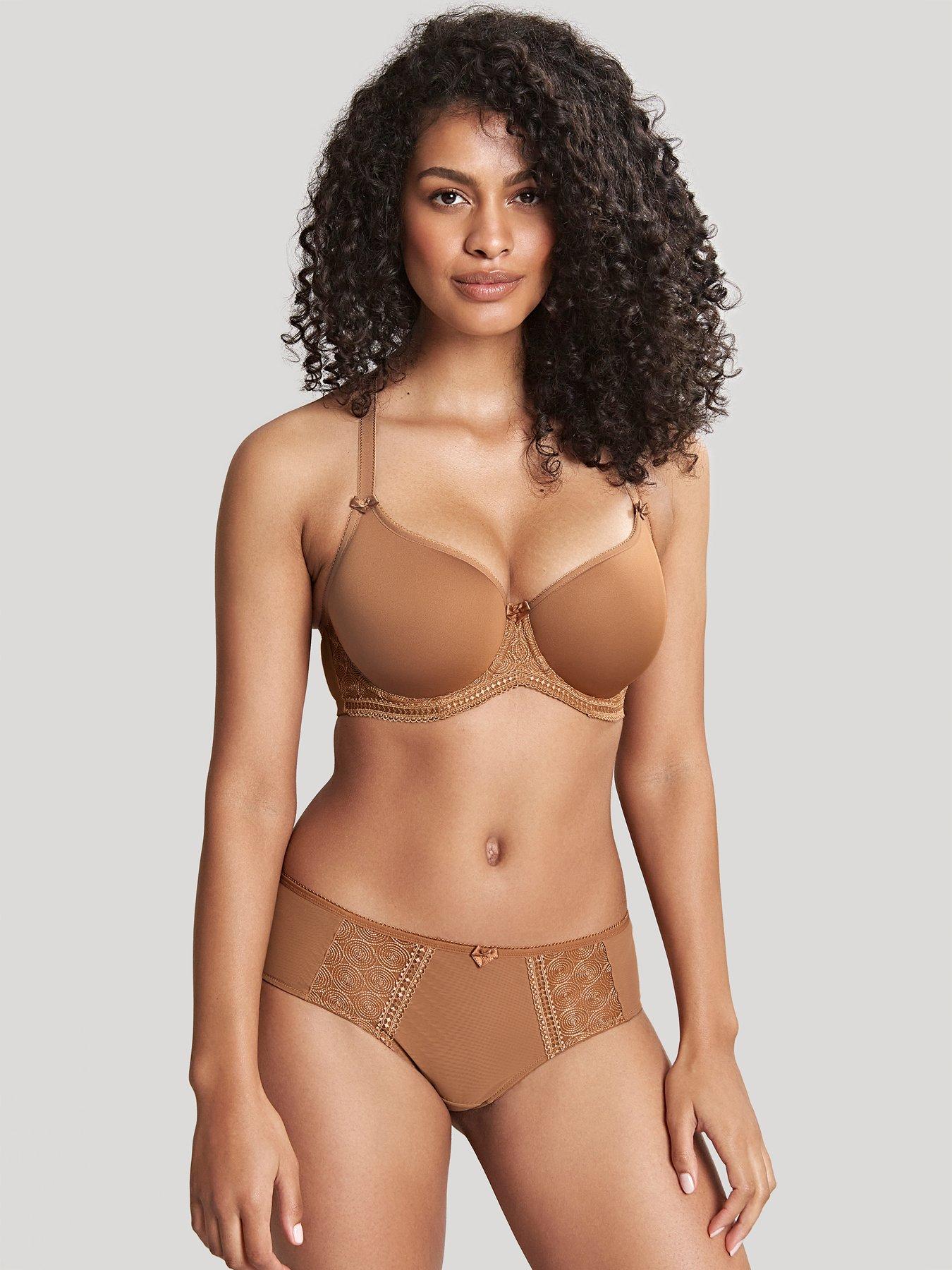 Panache Cari Spacer Cup Bra, Champagne at John Lewis & Partners