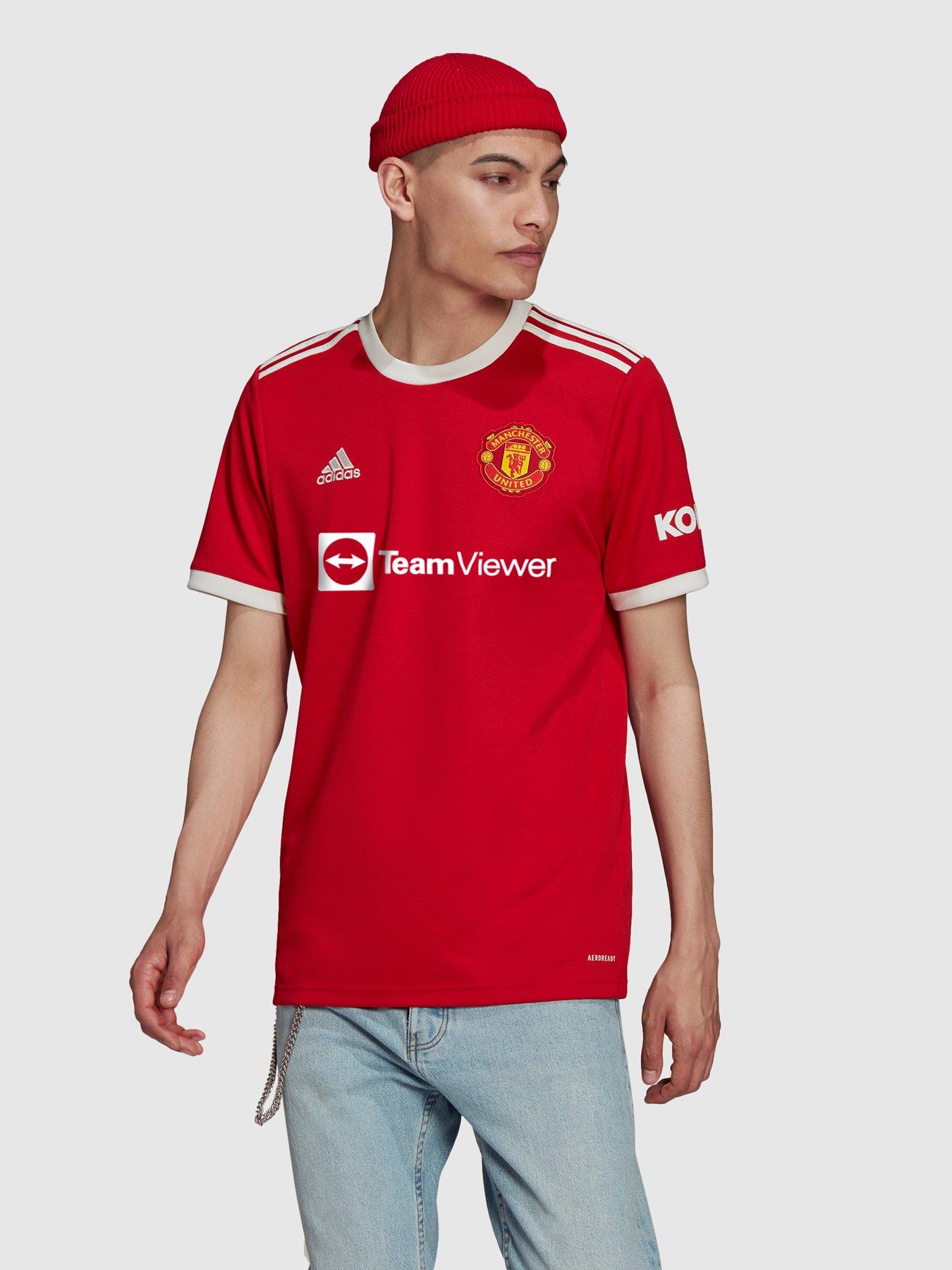 Men Manchester United Mens 21/22 Home Shirt - Red