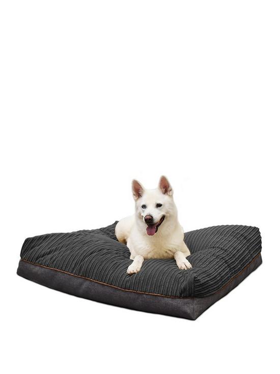 front image of flip-it-dog-bed-large