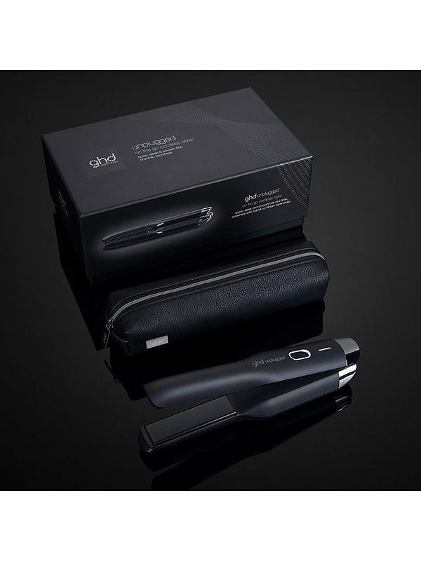 Image 2 of 4 of ghd Unplugged - Cordless Hair Straightener (Black)&nbsp;&nbsp;- Charge time 2 hours&nbsp;Using Any USB-C socket.