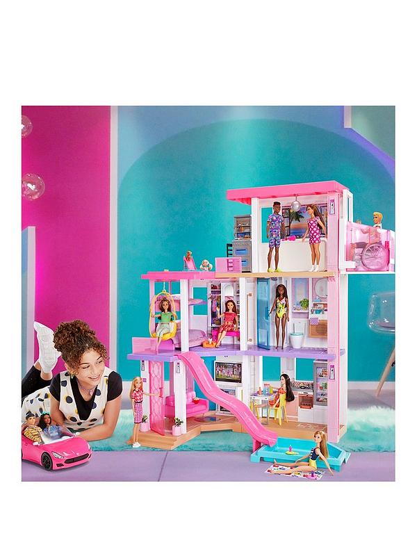 Image 1 of 7 of Barbie Dreamhouse Playset