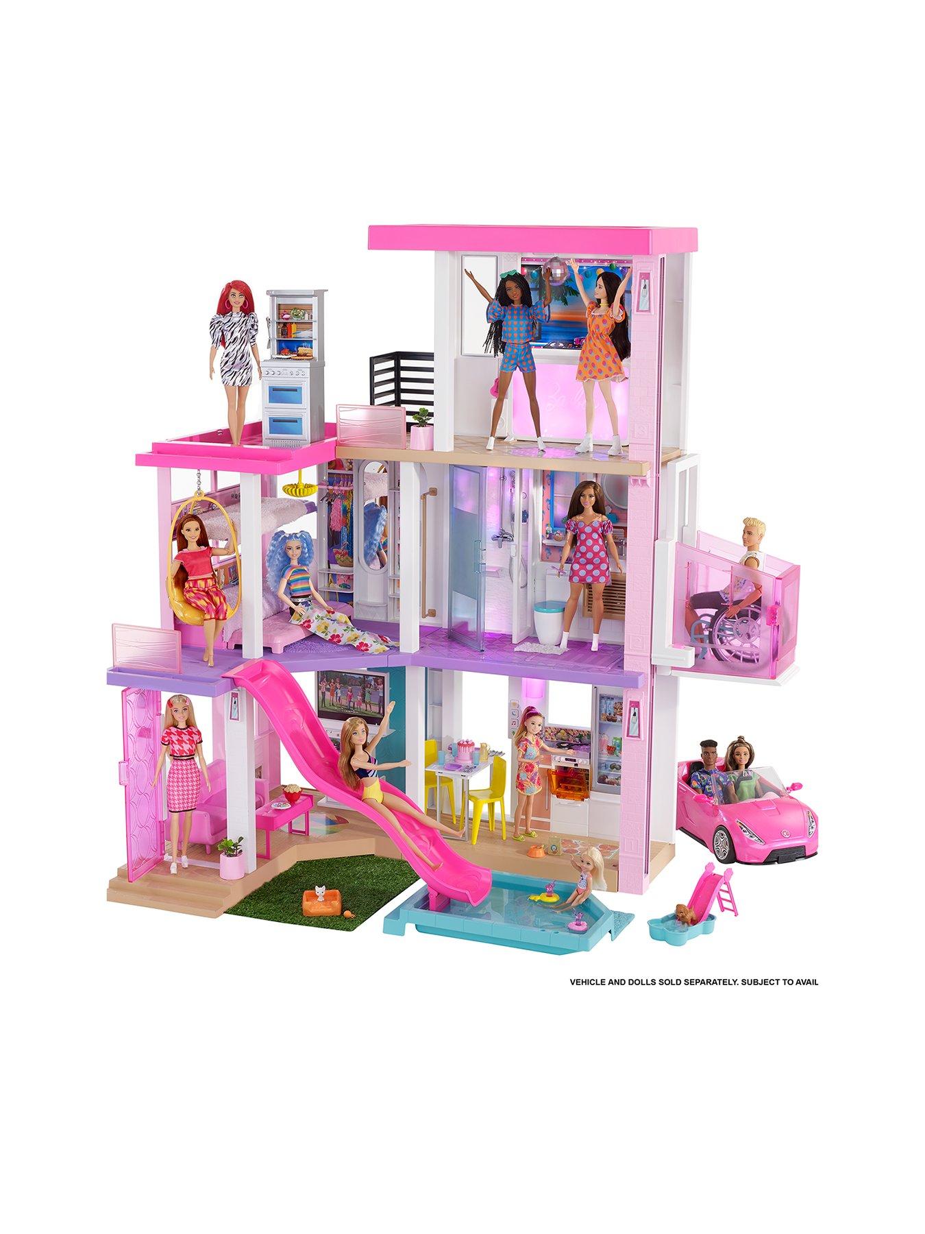 バービー Barbie Glam Bathroom Furniture and Doll Set