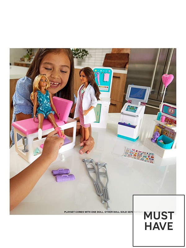 Barbie Fast Cast Clinic Playset with Barbie Doctor Doll | very.co.uk Barbie Fast Cast Clinic Playset with Barbie Doctor Doll | very.co.uk