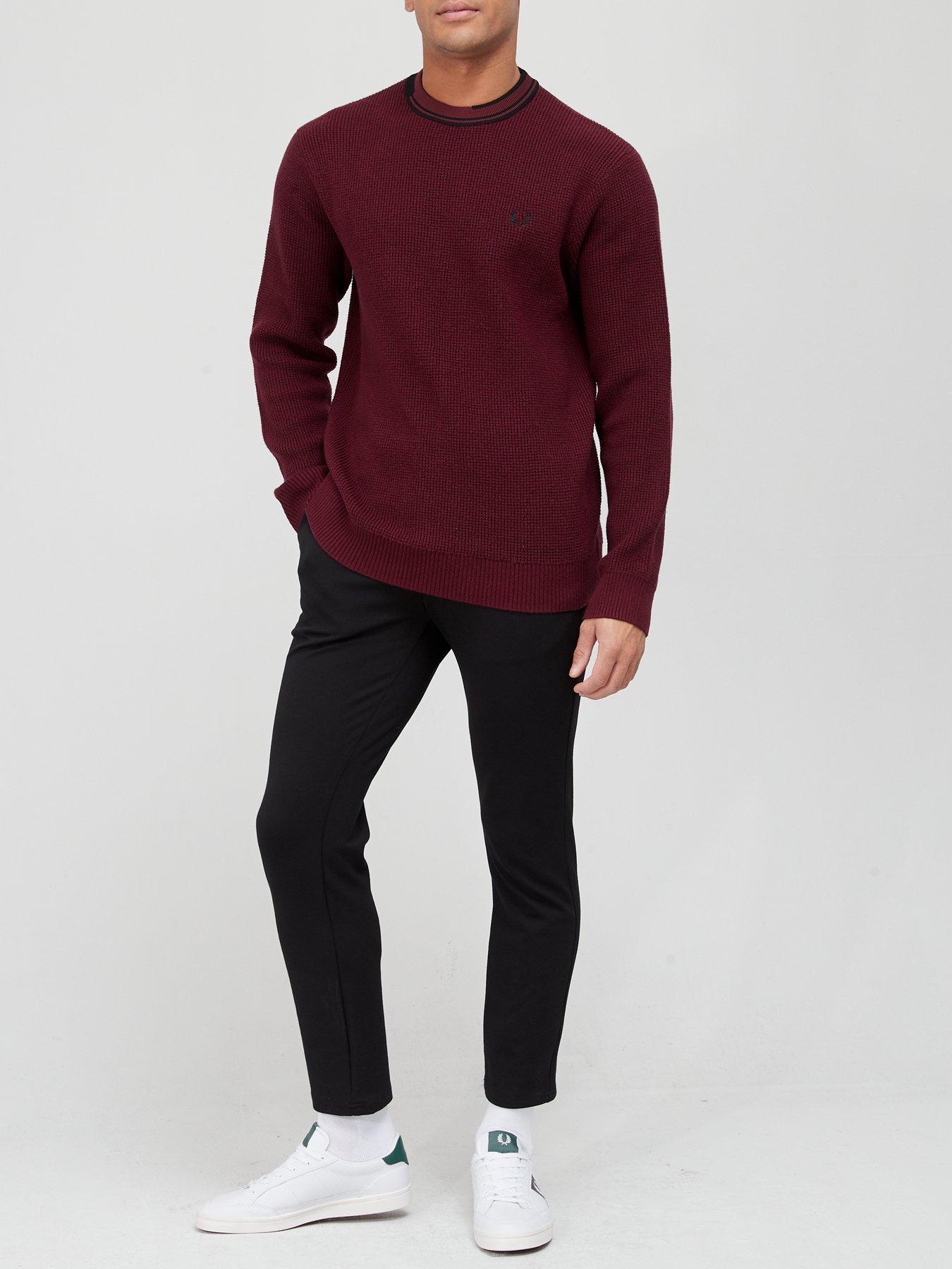 fred perry mens jumpers