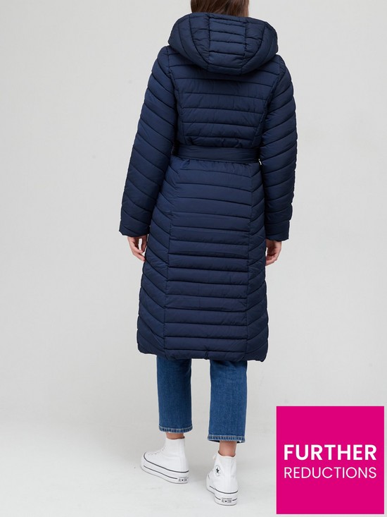 stillFront image of v-by-very-shower-resistant-coat-with-sorona-padding-navy