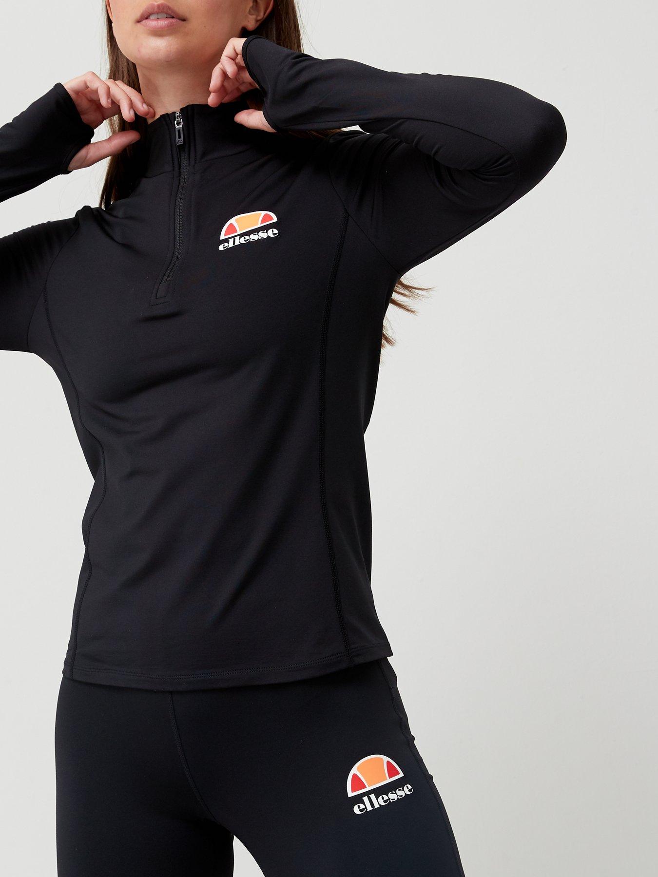 ellesse-sofira-14-zip-top-blacknbsp