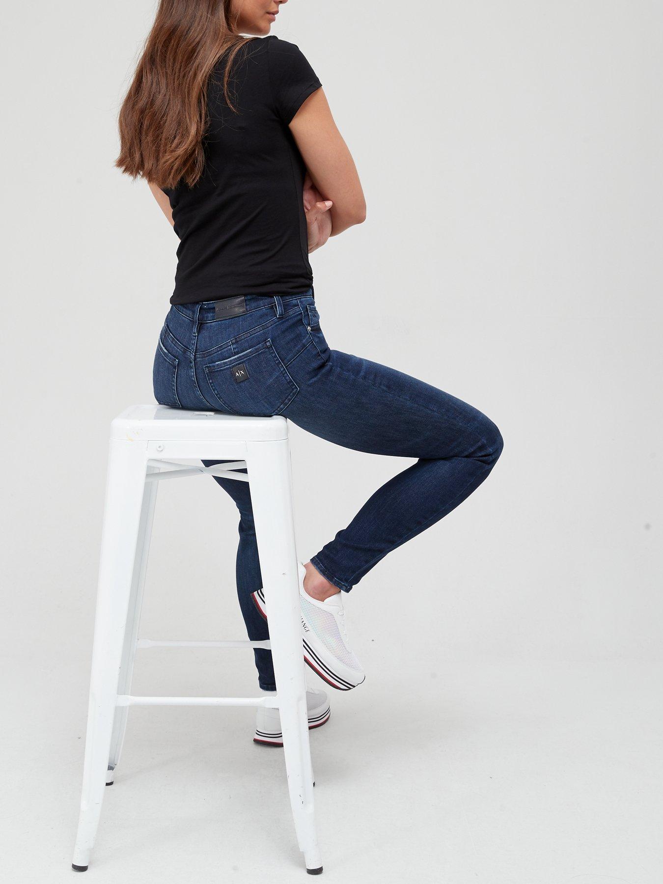 Women Bum Lift Stretch Skinny Jean - Indigo