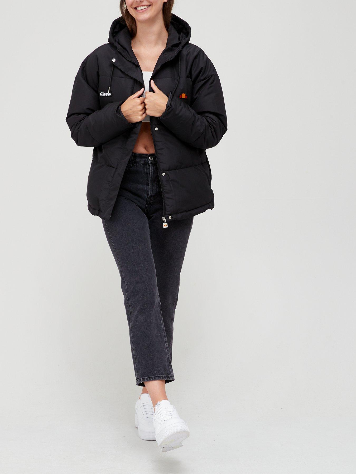 Ellesse black coat womens best sale