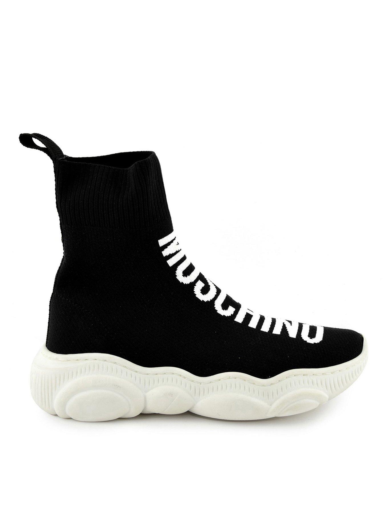 Black sock trainer clearance boots