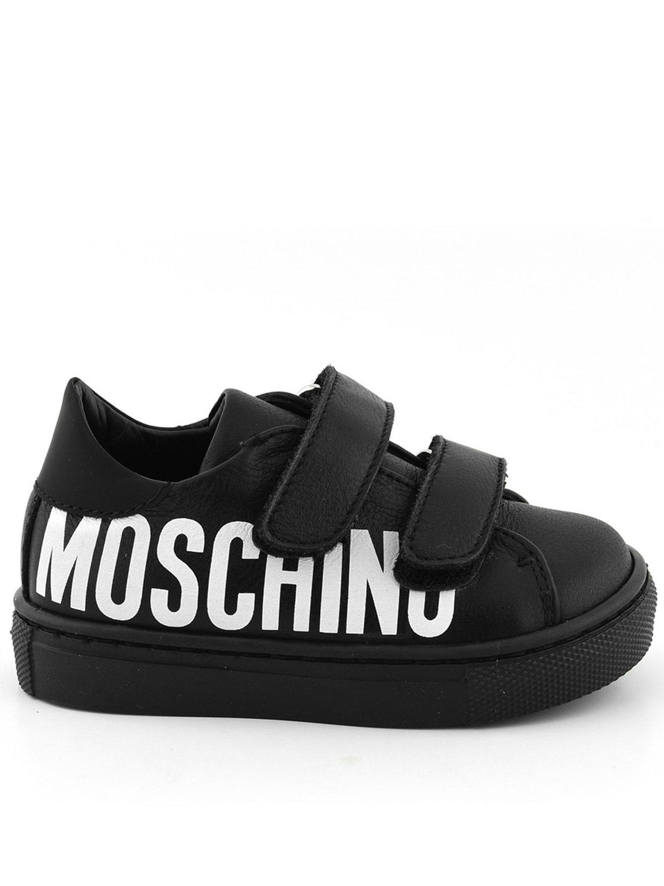 moschino trainer boots