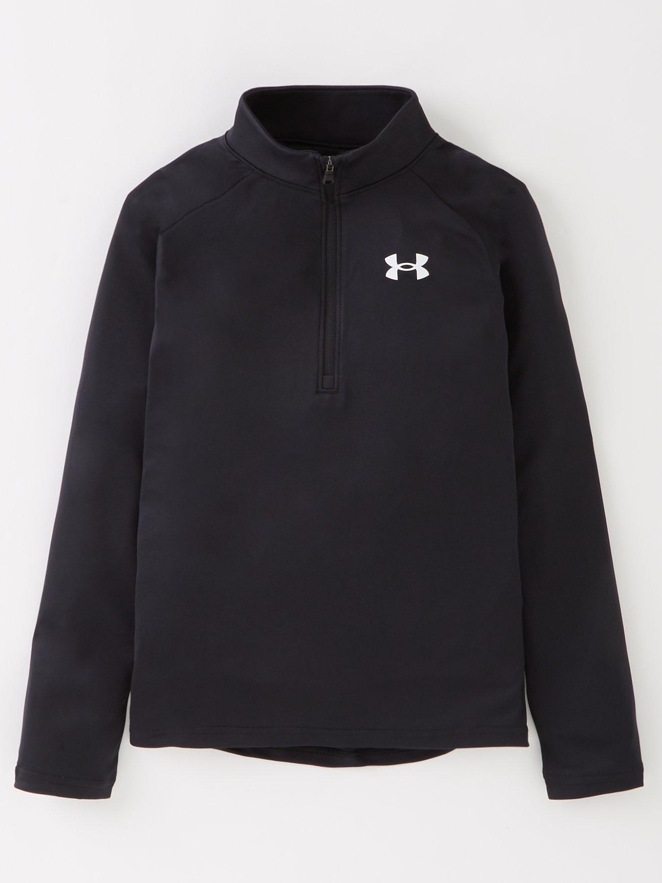 UNDER ARMOUR Tech 2.0 1/2 Zip Top - Black