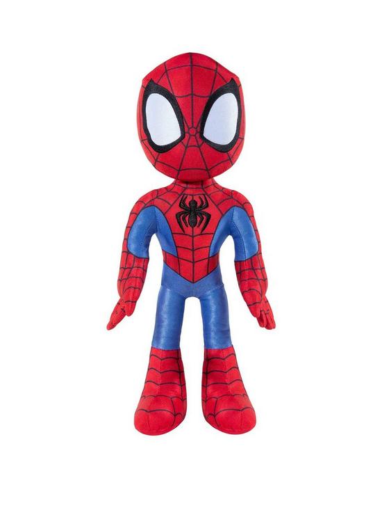 front image of marvels-spidey-and-his-amazing-friends-16-feature-plush-my-friend-spidey