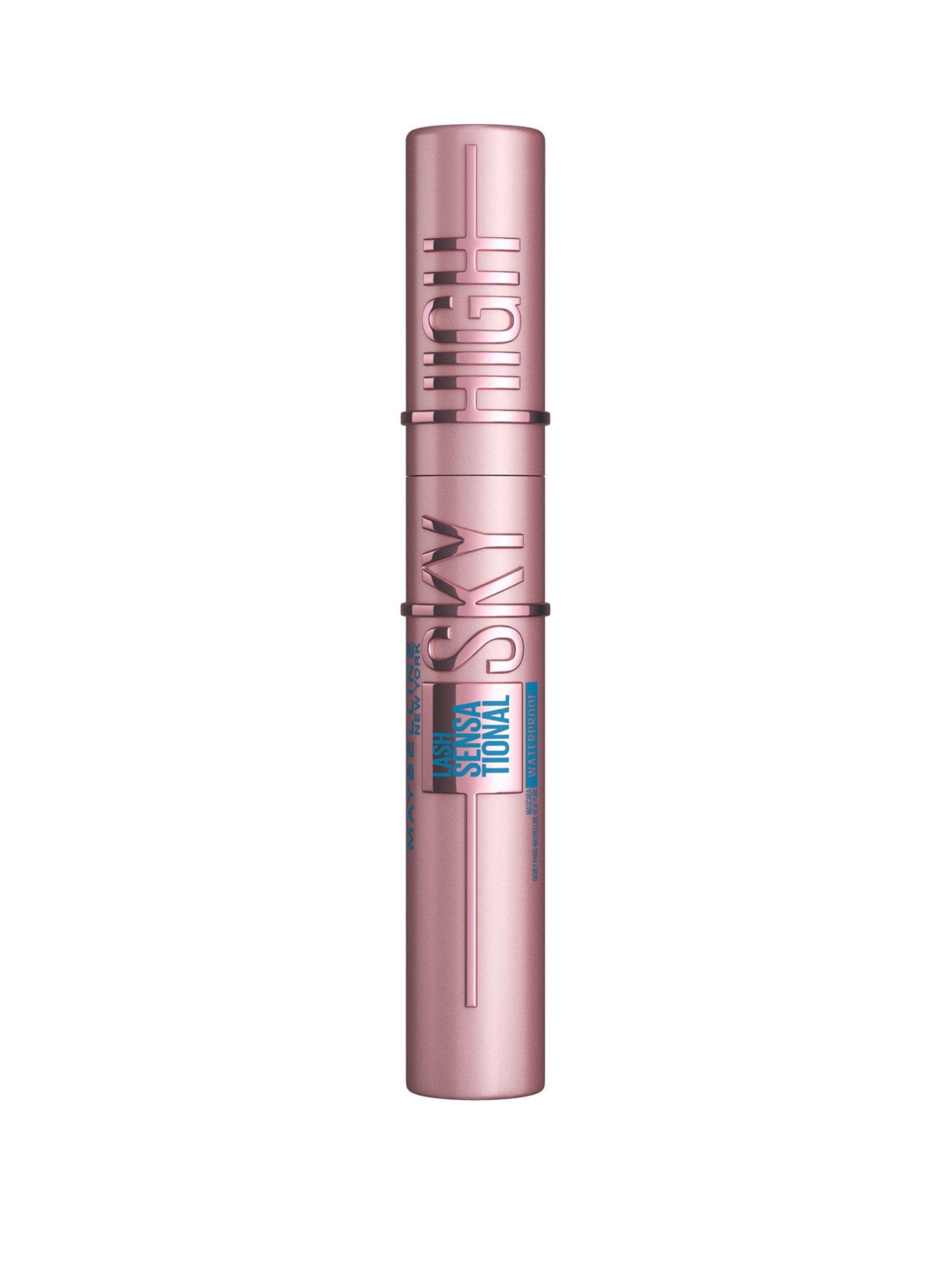 Mascara Lash Sensational Sky High Waterproof Volumizing and Thickening Eyelash Lengthening. Flake Free Formula Mascara 01 Black