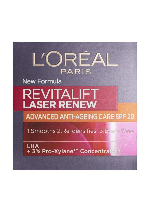 Image 1 of 5 of L'Oreal Paris Revitalift Laser Renew Anti Ageing Firming Day Cream SPF20 50ml