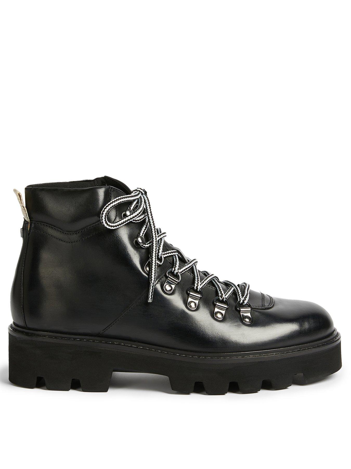 Shoes & boots Ammella Leather Hiker Boot - Black
