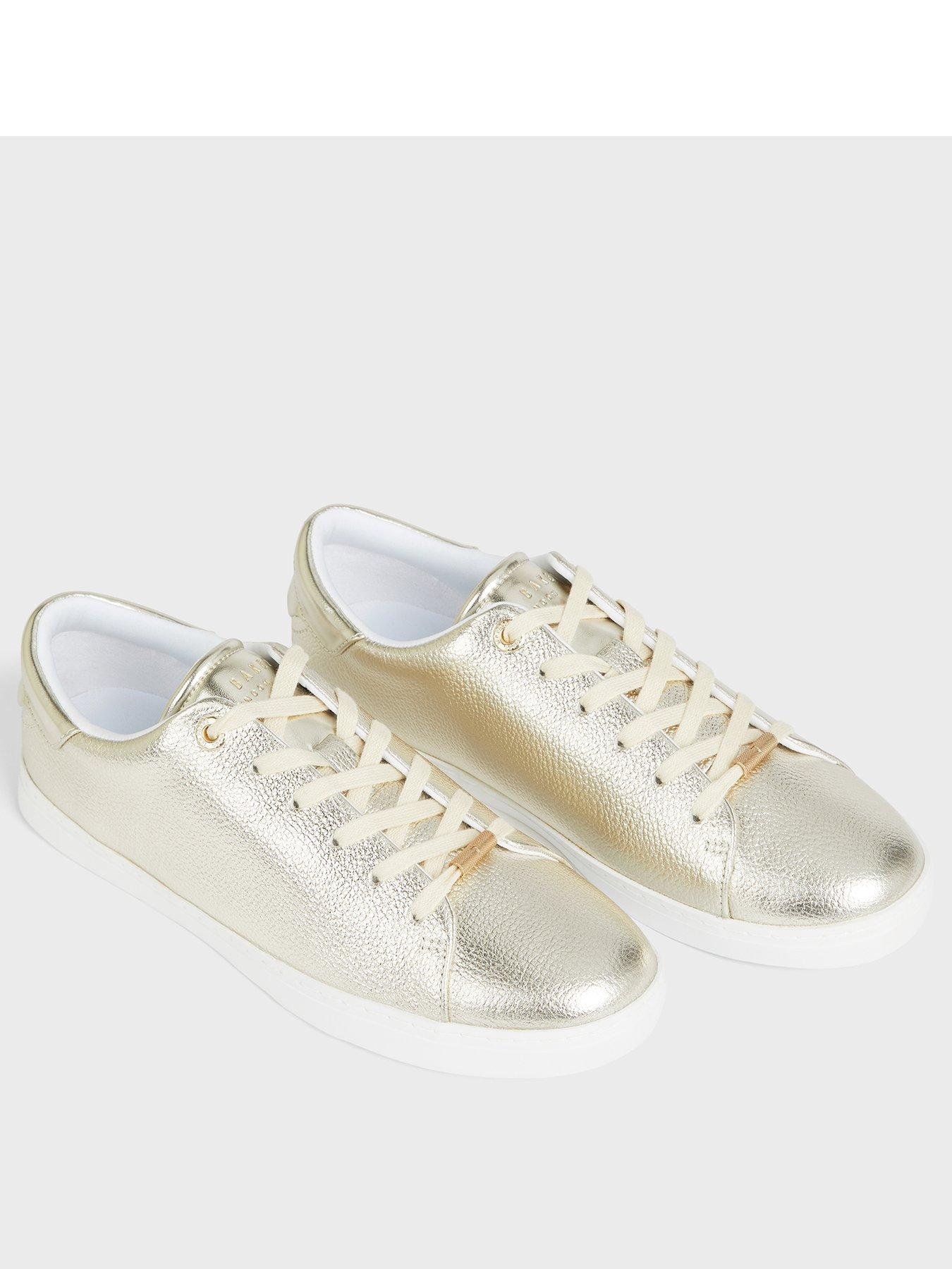 ted baker trainers rose gold