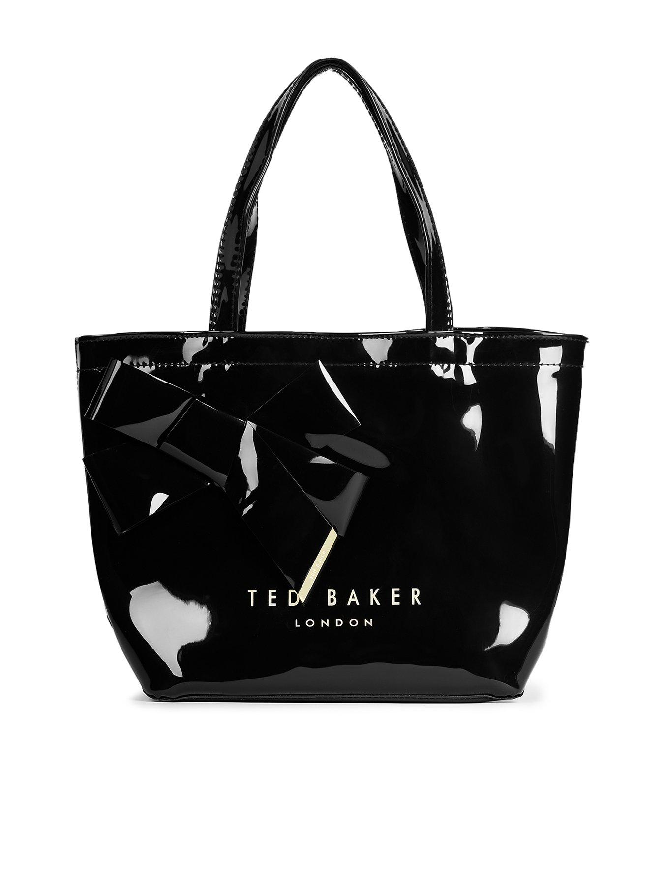 Pre-owned Ted Baker Clutch Bag In Black