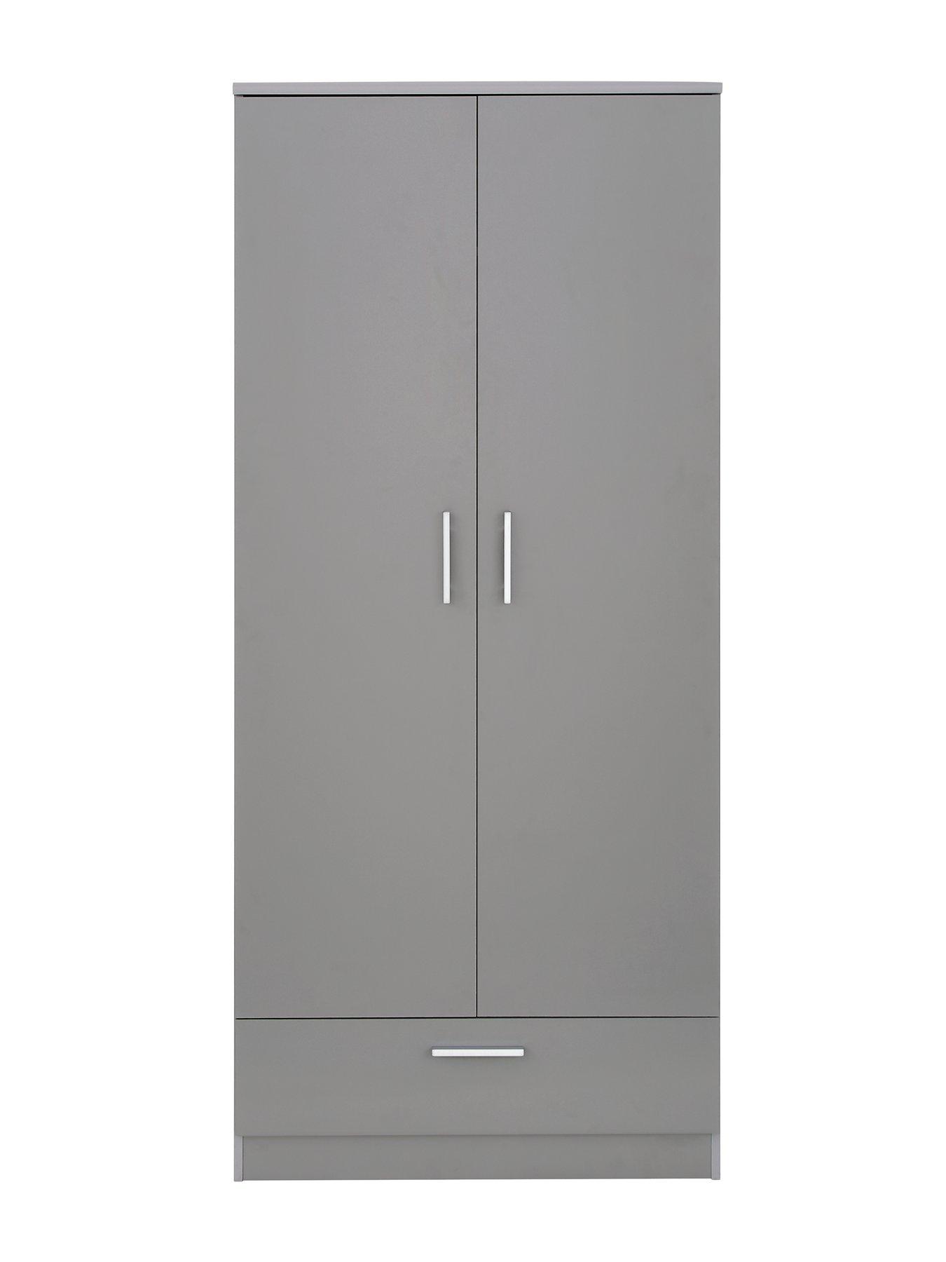 undefined Panama 2 Door, 1 Drawer Wardrobe - FSC® Certified