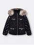 river-island-girls-high-shine-sleeve-quilted-coat-blackfront