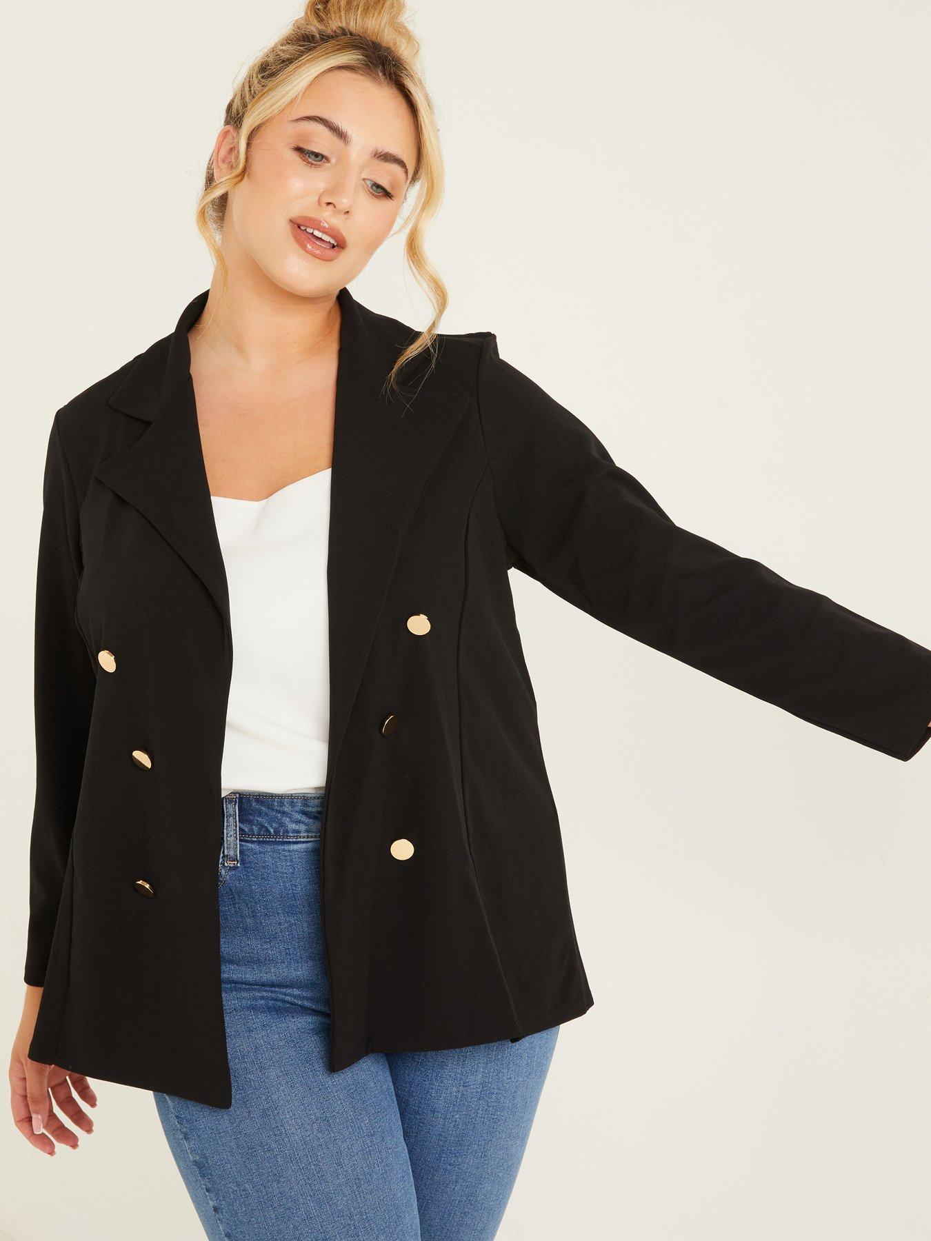 military blazer plus size