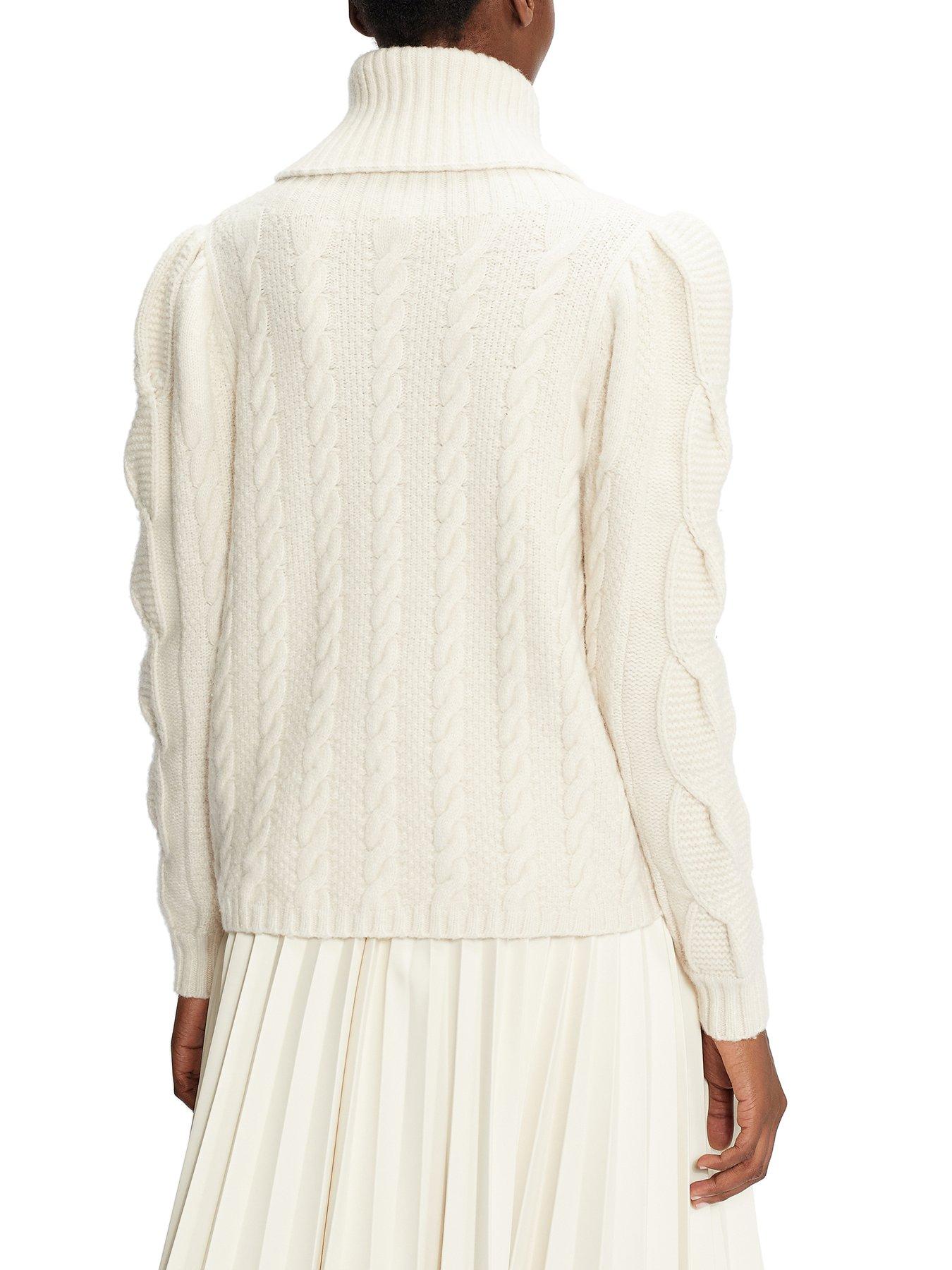  Ted Baker Vvera Extreme Sleeve Cable Sweater