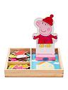 Image thumbnail 1 of 6 of Peppa Pig Magnetic Wooden Dress-Up Set