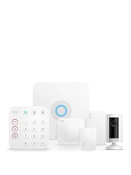 Product photograph of Ring Alarm 5 Piece Pack Amp Indoor Cam - Alarm from very.co.uk