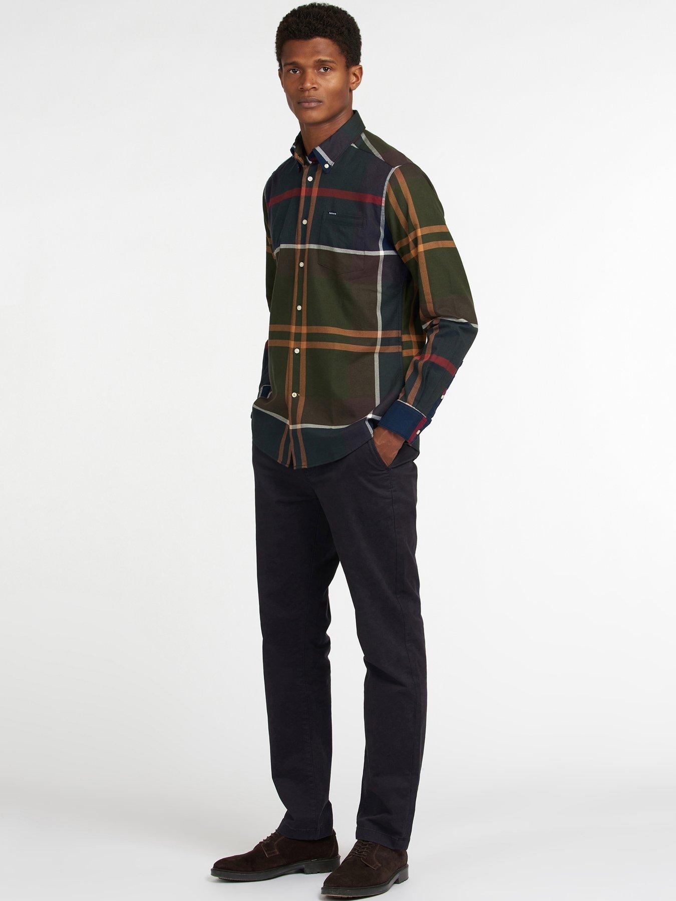 Image 3 of 4 of Barbour Dunoon Tailored Shirt - Green