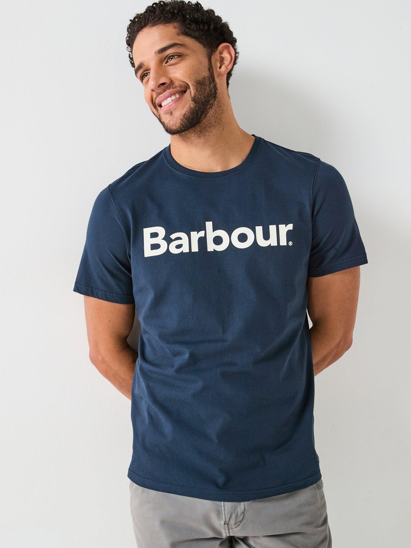 Barbour Logo T-Shirt - Navy