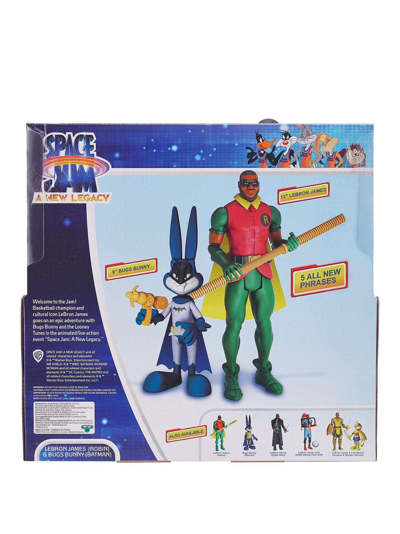 Space Jam S2 DELUXE LEBRON JAMES BIG FIG MASH UP | very.co.uk
