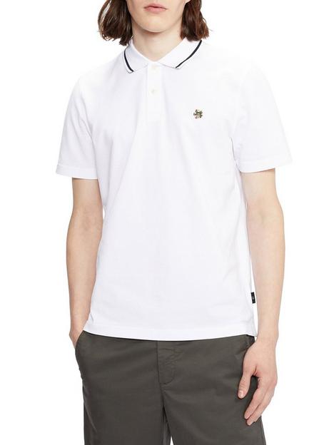 ted-baker-short-sleeve-embroidered-logo-polo-shirt-white