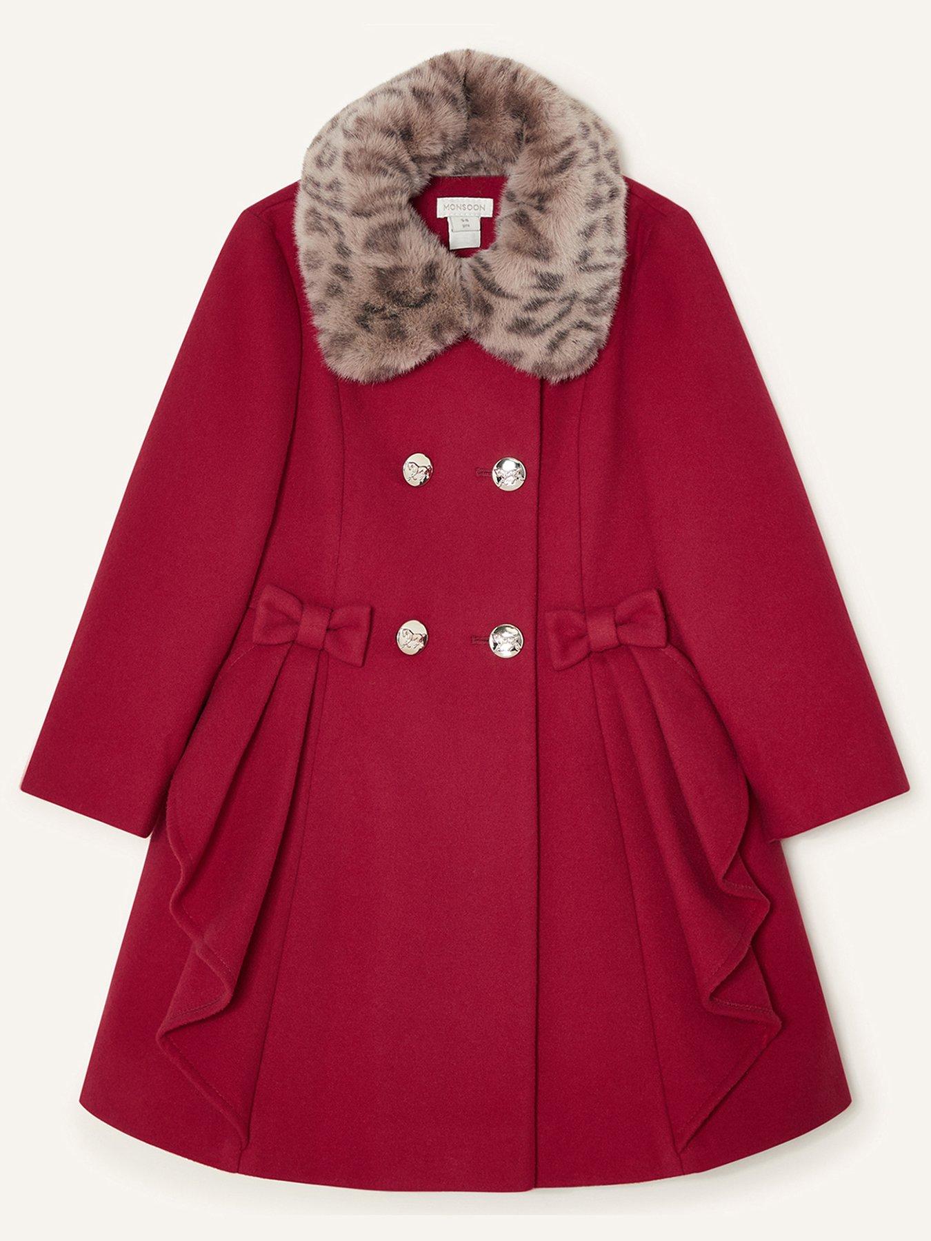 monsoon red denim jacket