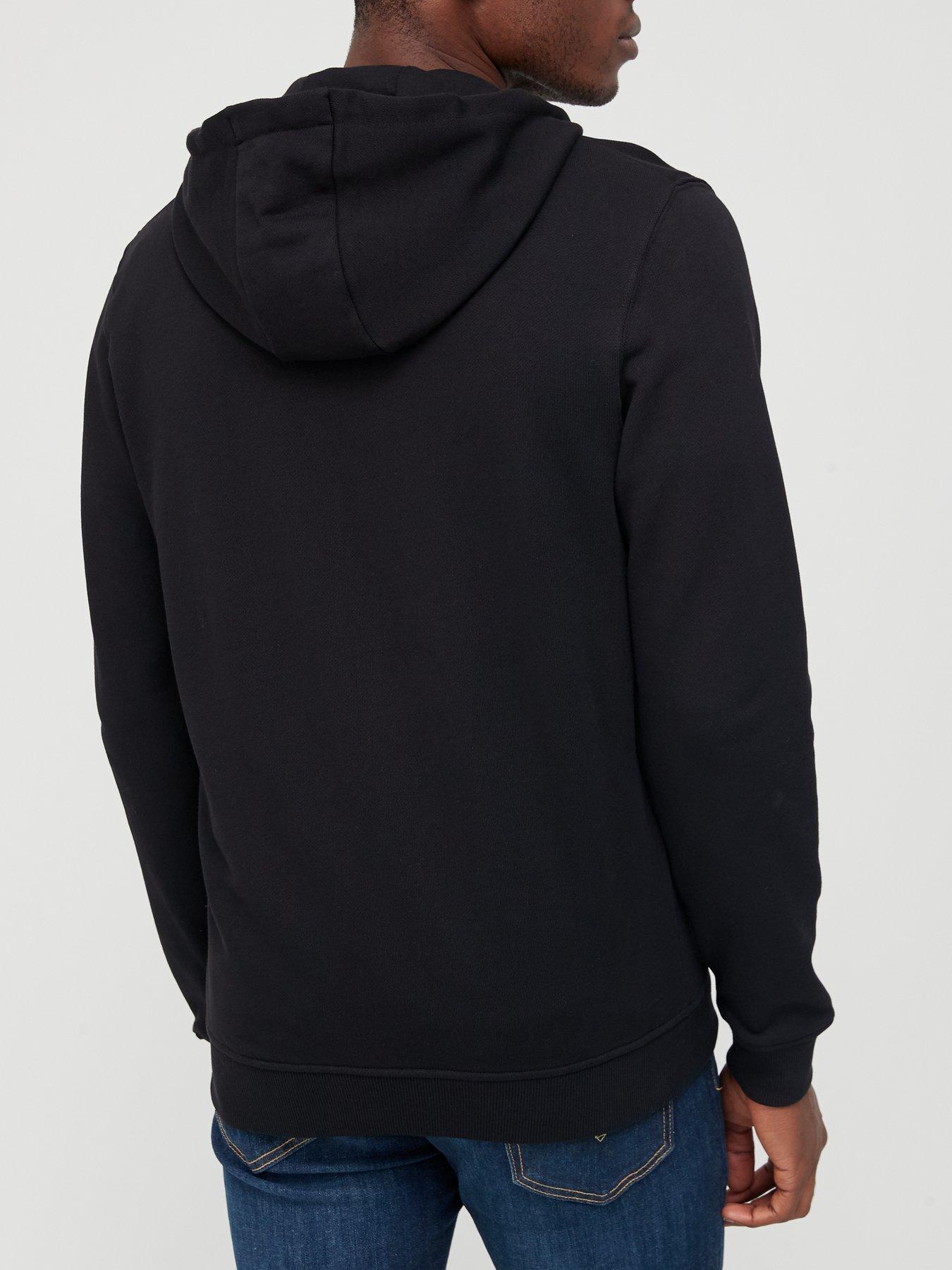 Image 2 of 4 of Lyle & Scott Zip Through Hoodie - Black