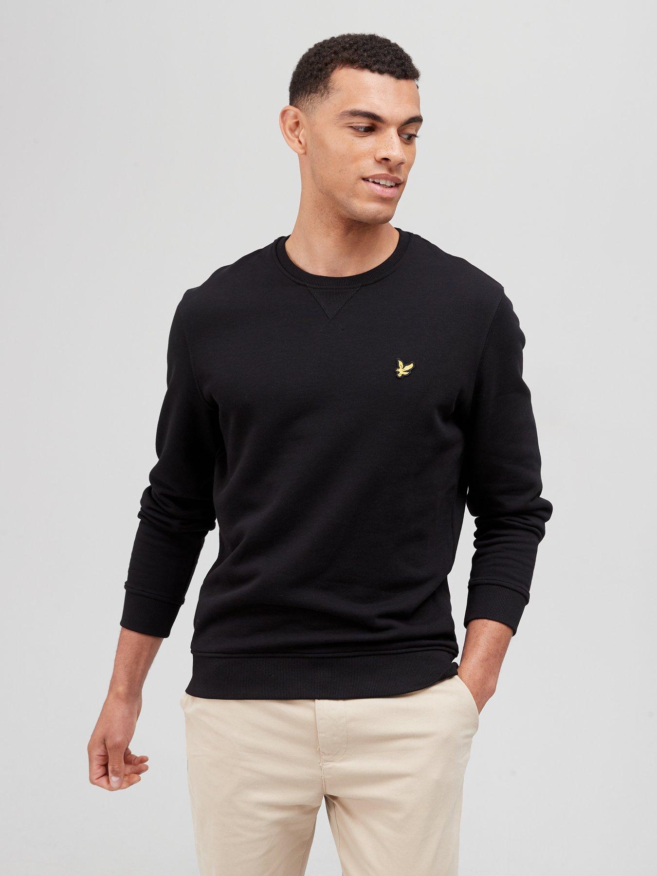 Lyle and scott sales black sweatshirt