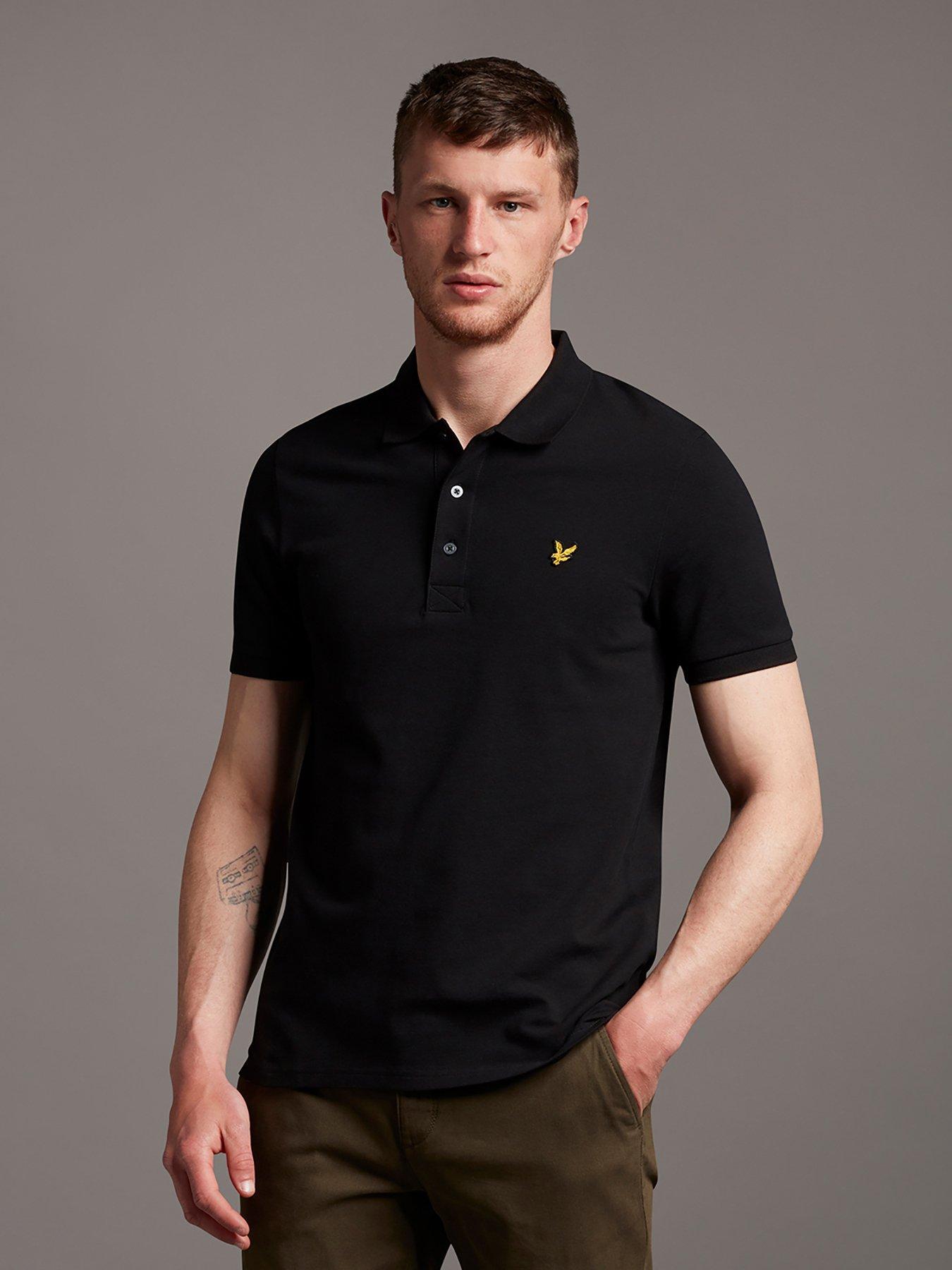 lyle and scott polo shirt large