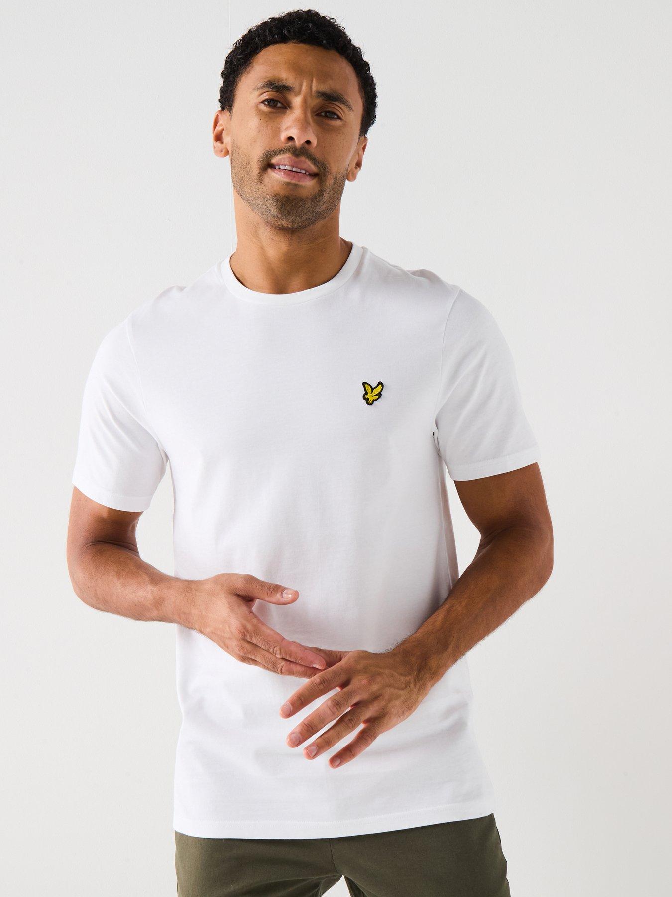 Lyle & Scott Regular Fit Plain T-Shirt - White