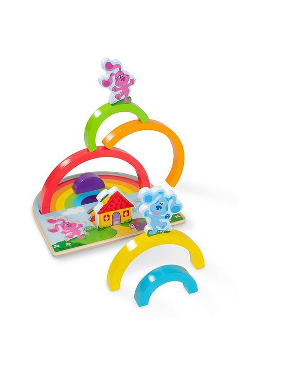 Image 4 of 7 of Blue's Clues Blues Clues Rainbow Stacker Puzzle