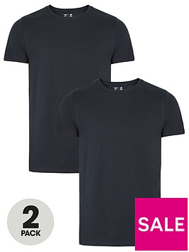 superdry-classic-t-shirt-double-pack-navy