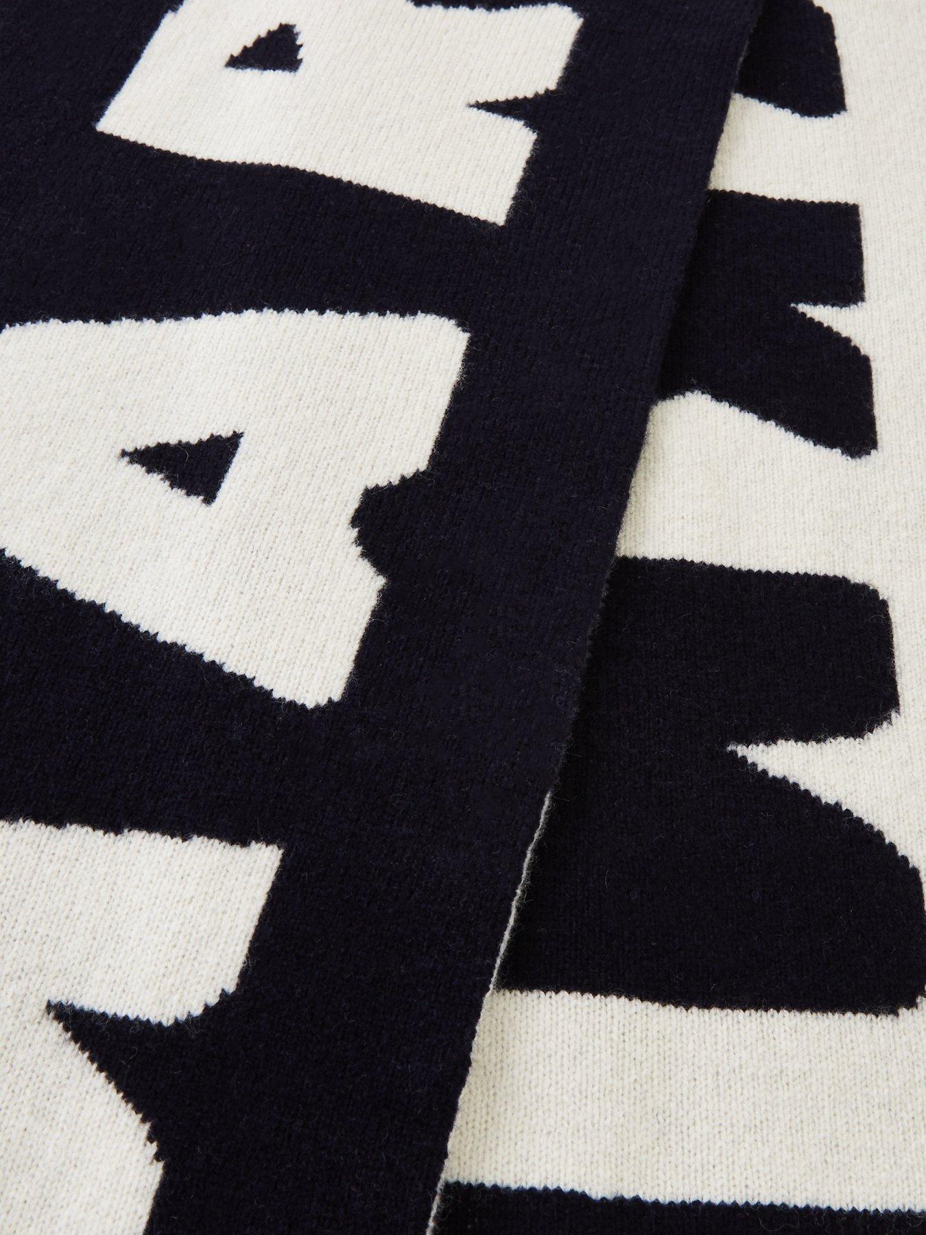 Accessories Youth Logo Print Scarf - Navy