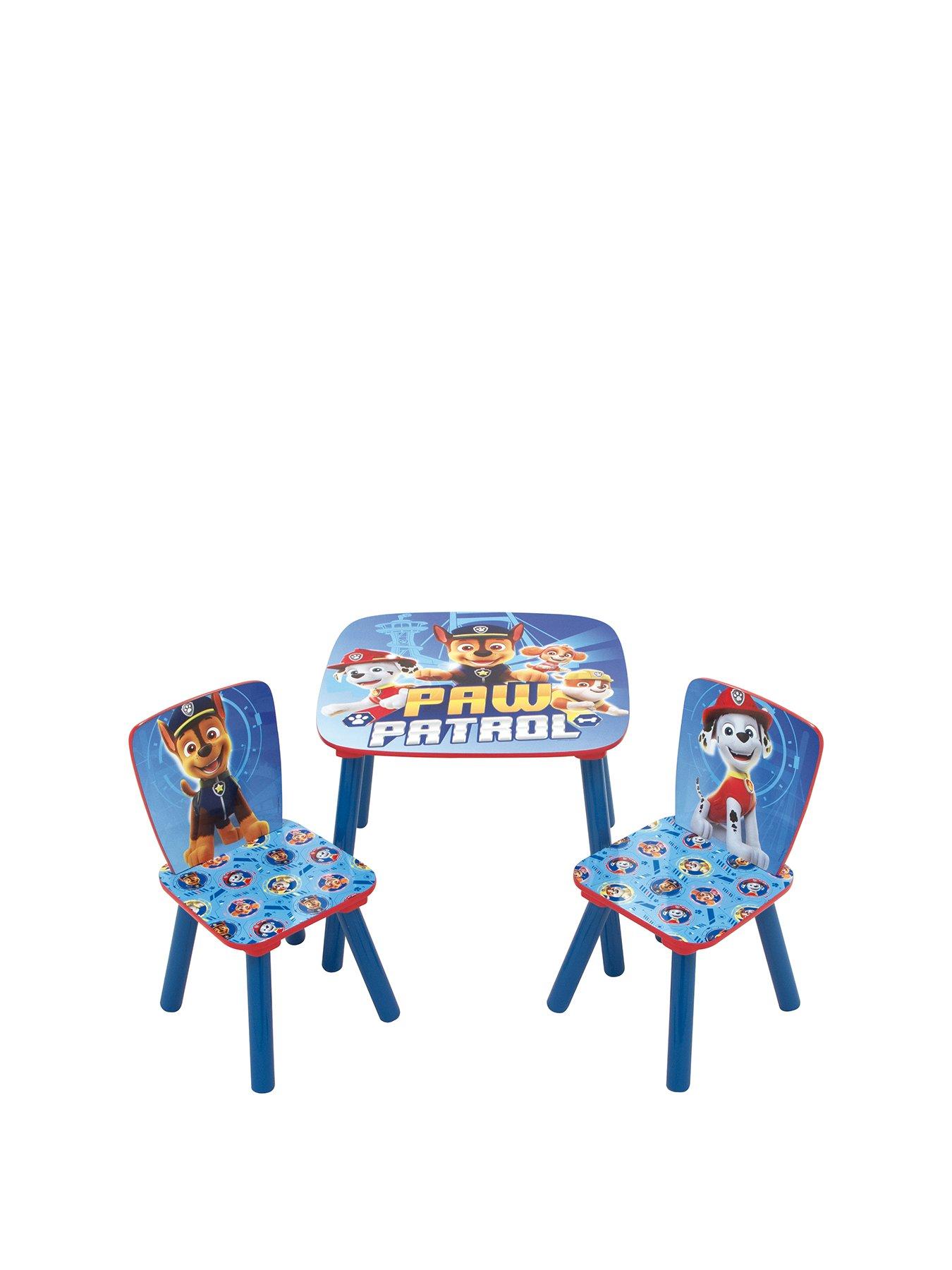 Paw Patrol Pieces Table And Chairs Set