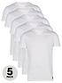 superdry-5-packnbspclassic-t-shirt-whitefront