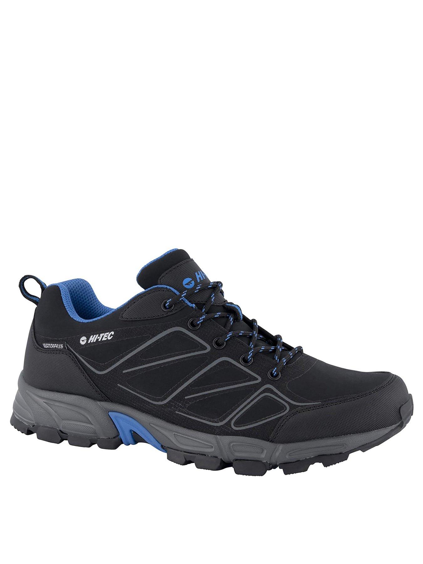  Ripper Low Waterproof Walking Shoes - Black/Blue